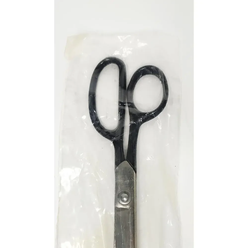 Vintage Industrial Dressmaker Fabric Shears 8 In Sealed Plastic